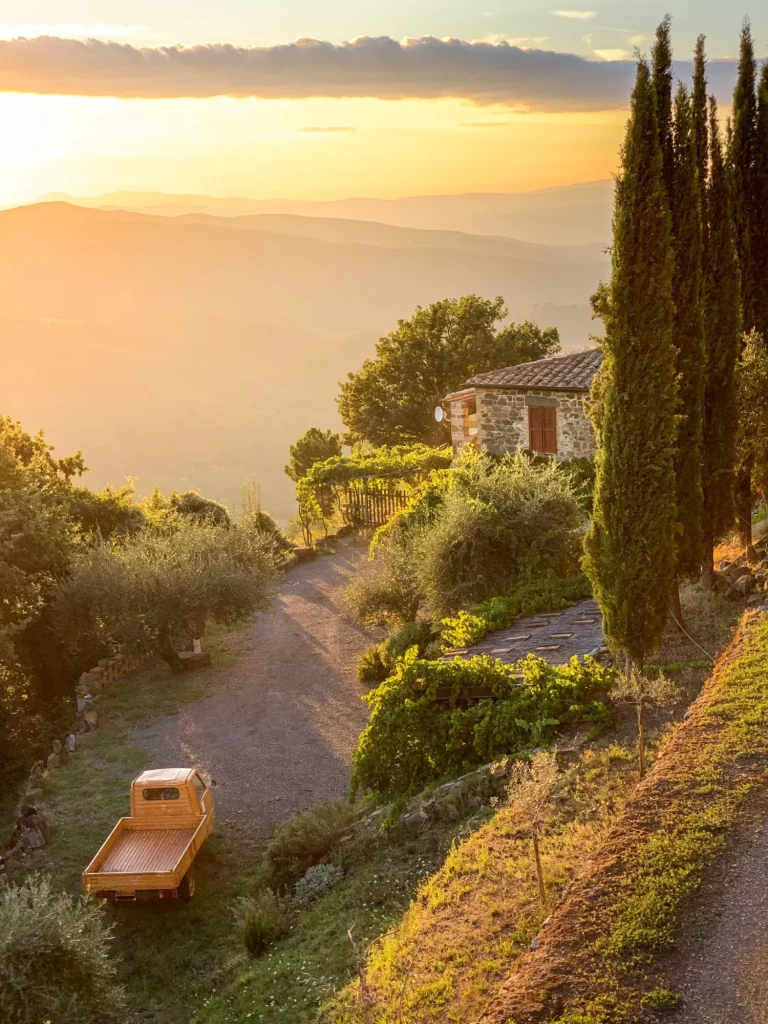 Tuscany sunsets